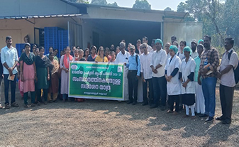 Vellankalloor Farmers Visit GreenKera Under Bharatiya Prakrithi Krishi Scheme 2023-24